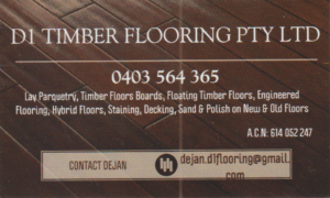 d1 timber floring