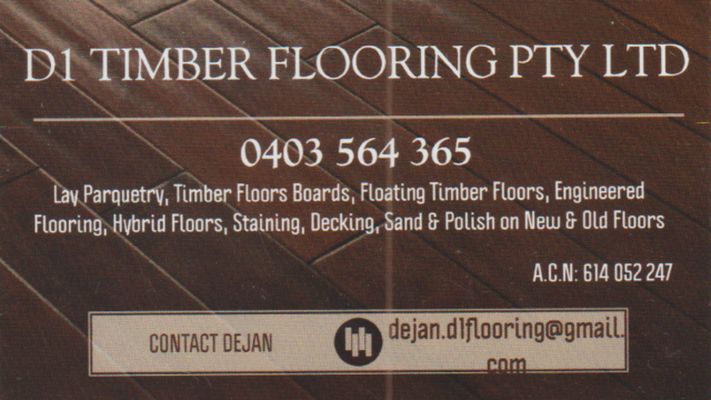d1 timber floring