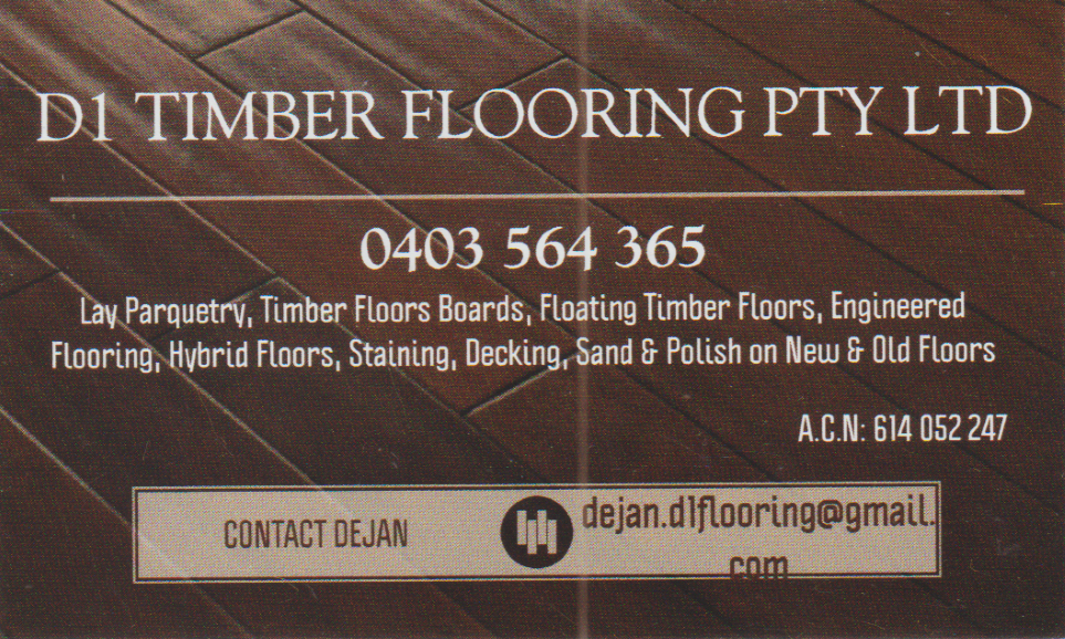 D1 TIMBER FLOORING
